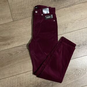 Express skinny high rise pant